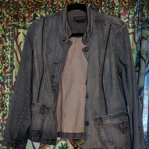 Jeanstar Button Detail Casual Women's Denim Jacket